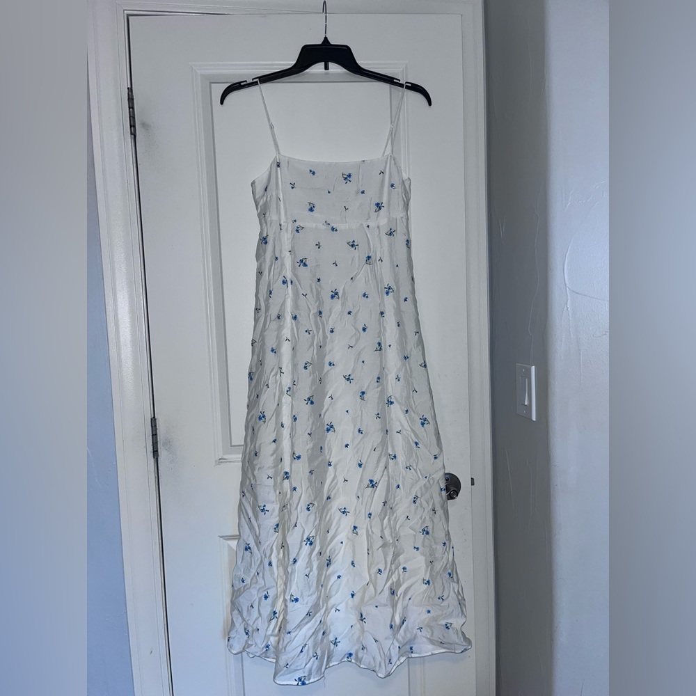 White long summer dress